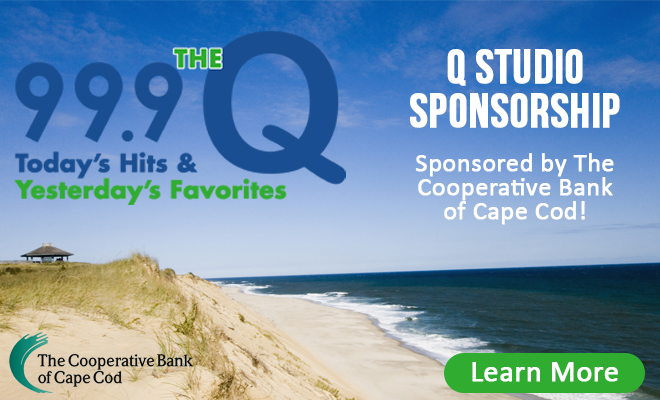 Q Studio Sponsorship Sponsored by The Cooperative Bank of Cape Cod!