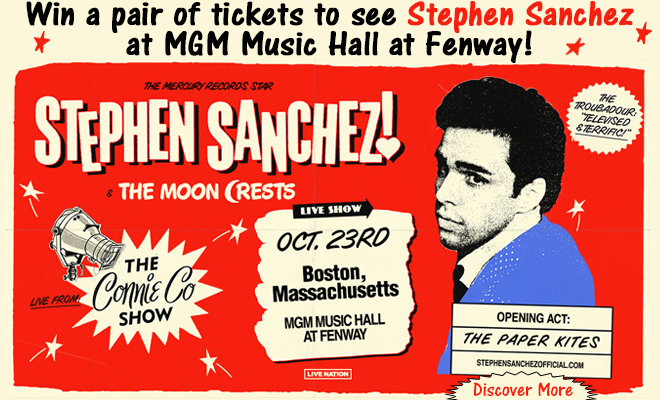 Win a pair of tickets to see Stephen Sanchez at MGM Music Hall at Fenway!